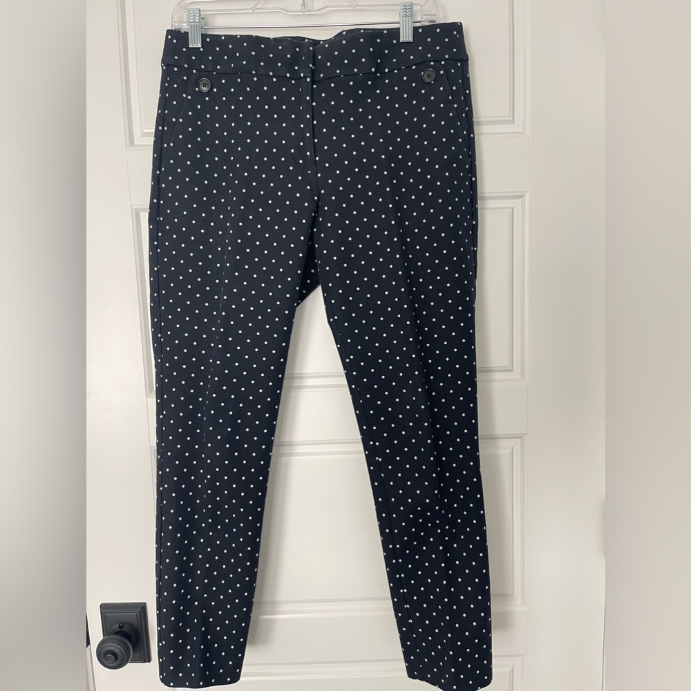 LOFT// polka dot skinny pants